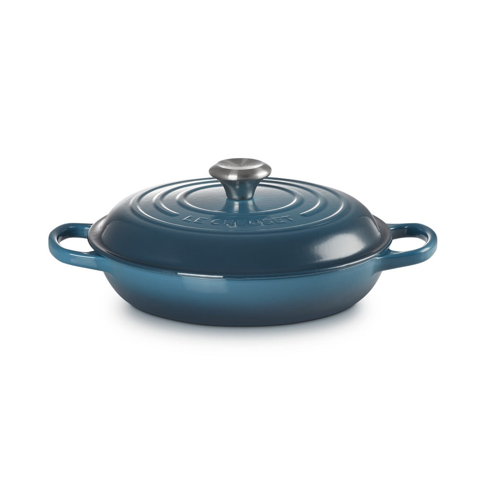 26 cm - Le Creuset Evolution Tegame Basso Rotondo In Ghisa Vetrificata
