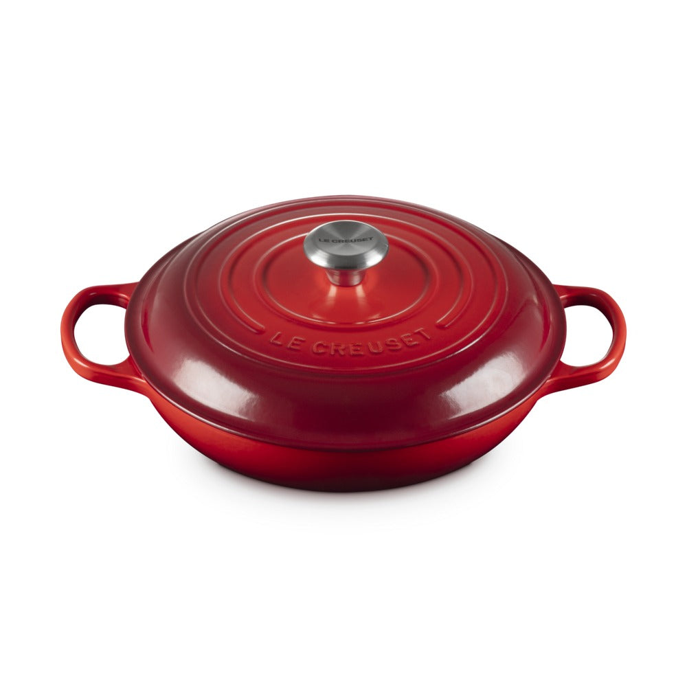 28 cm - Le Creuset Evolution Tegame Basso Rotondo In Ghisa Vetrificata