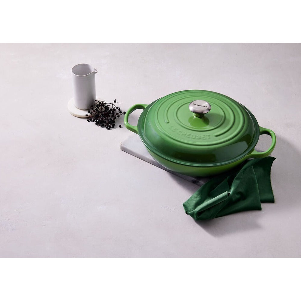 28 cm - Le Creuset Evolution Tegame Basso Rotondo In Ghisa Vetrificata