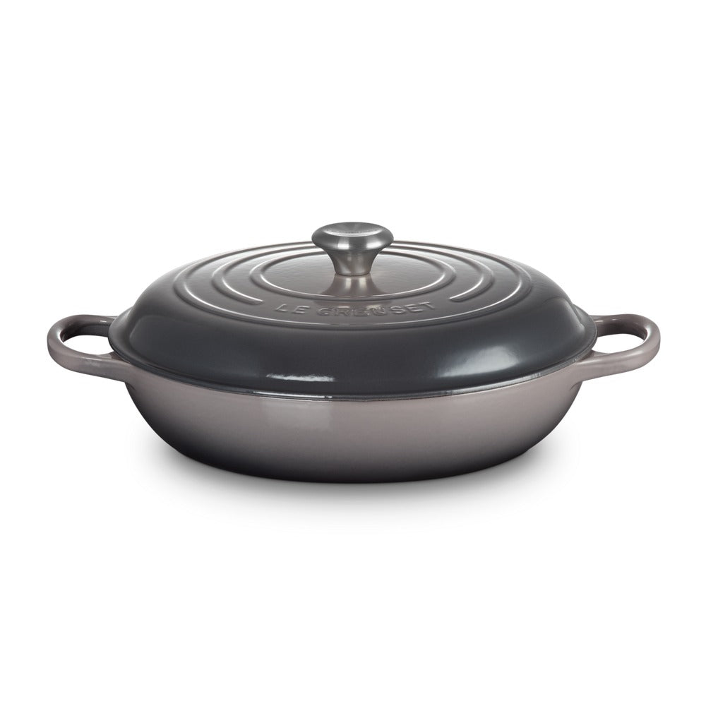 28 cm - Le Creuset Evolution Tegame Basso Rotondo In Ghisa Vetrificata