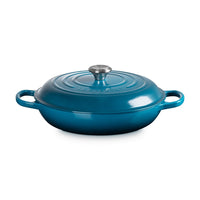 28 cm - Le Creuset Evolution Tegame Basso Rotondo In Ghisa Vetrificata