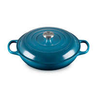 28 cm - Le Creuset Evolution Tegame Basso Rotondo In Ghisa Vetrificata