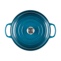 28 cm - Le Creuset Evolution Tegame Basso Rotondo In Ghisa Vetrificata