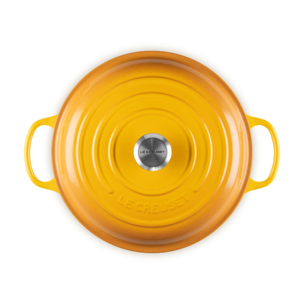 28 cm - Le Creuset Evolution Tegame Basso Rotondo In Ghisa Vetrificata