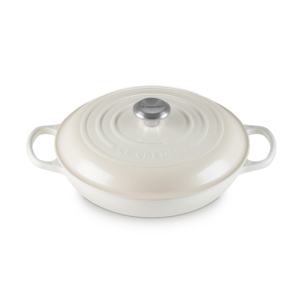 28 cm - Le Creuset Evolution Tegame Basso Rotondo In Ghisa Vetrificata