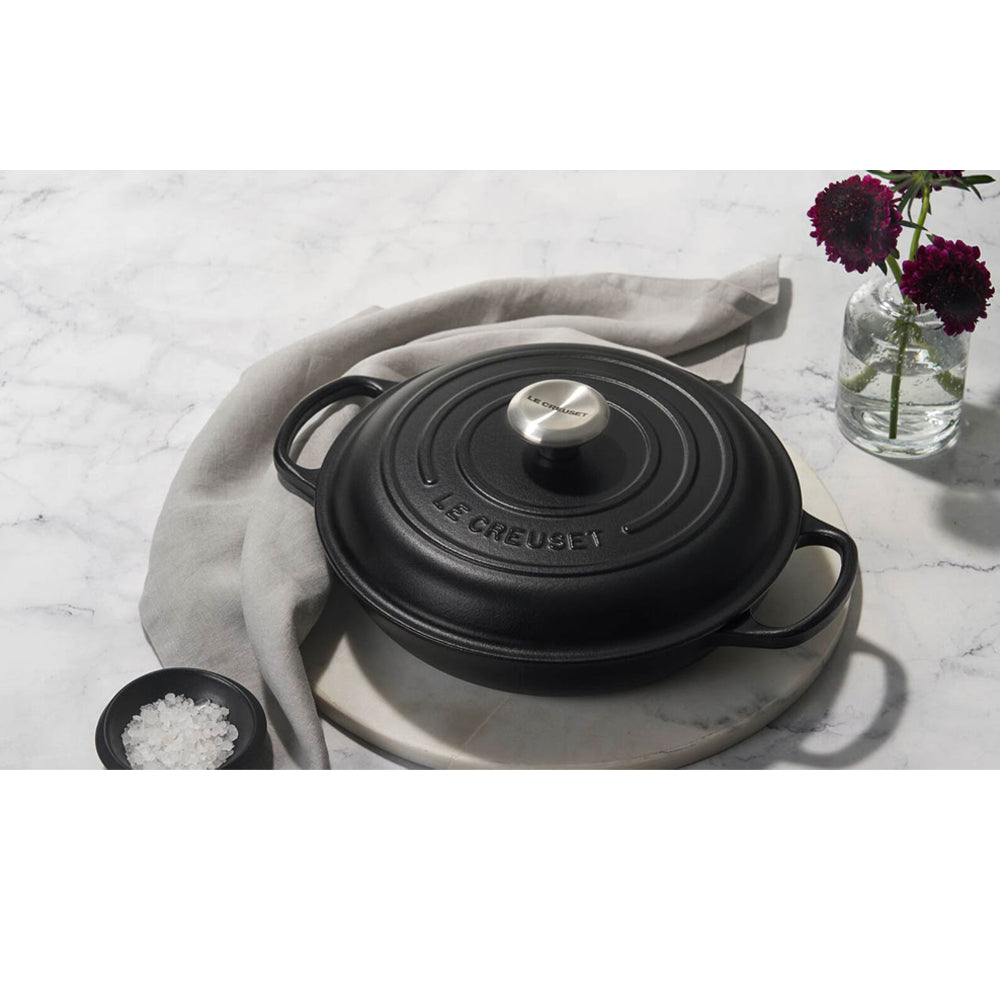 30 cm - Cocotte Evolution Round Cast Iron Sauté Pan