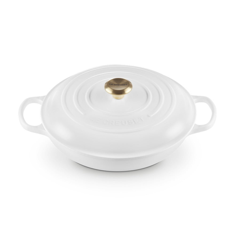 30 cm - Cocotte Evolution Sartén Baja Redonda De Hierro Fundido