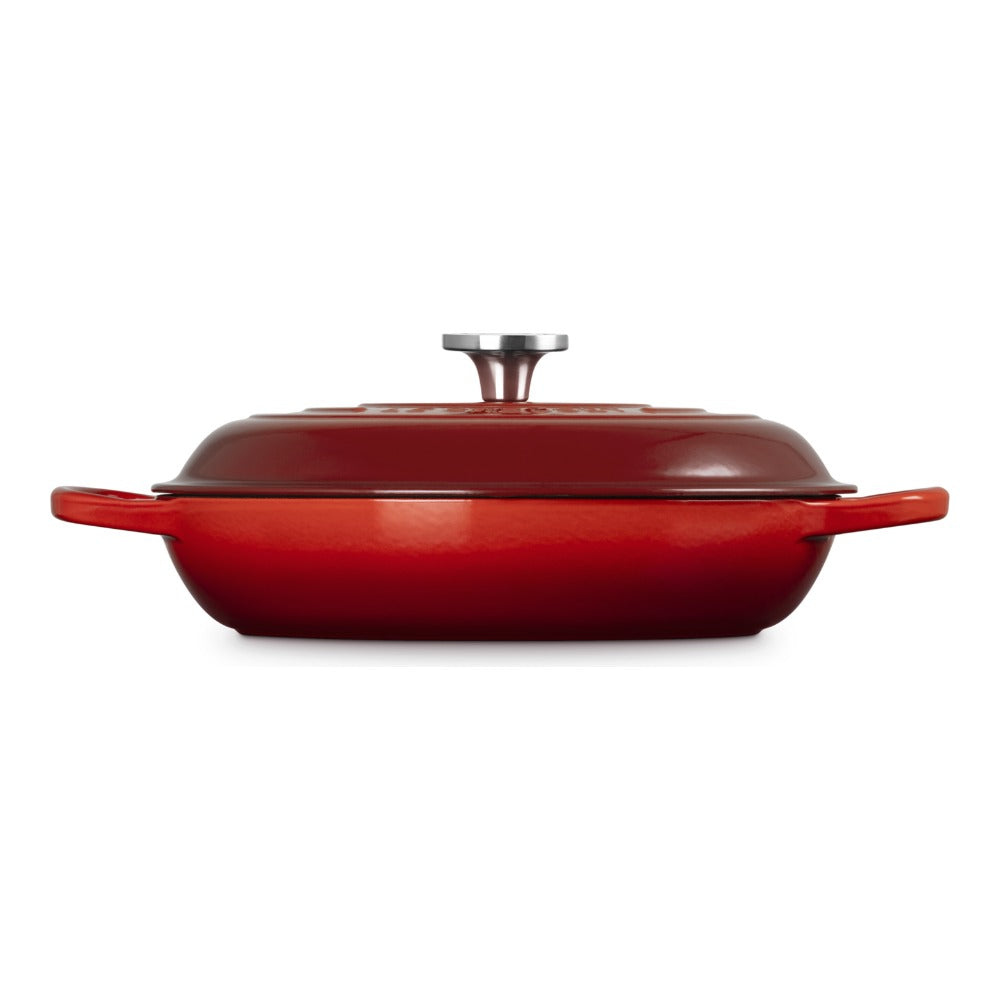 30 cm - Cocotte Evolution Tegame Basso Rotondo In Ghisa