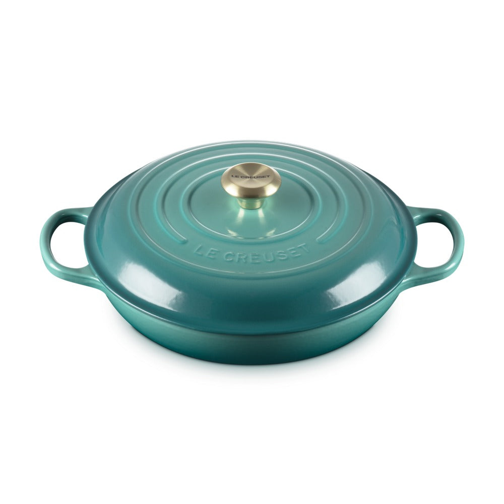 30 cm - Cocotte Evolution Sartén Baja Redonda De Hierro Fundido