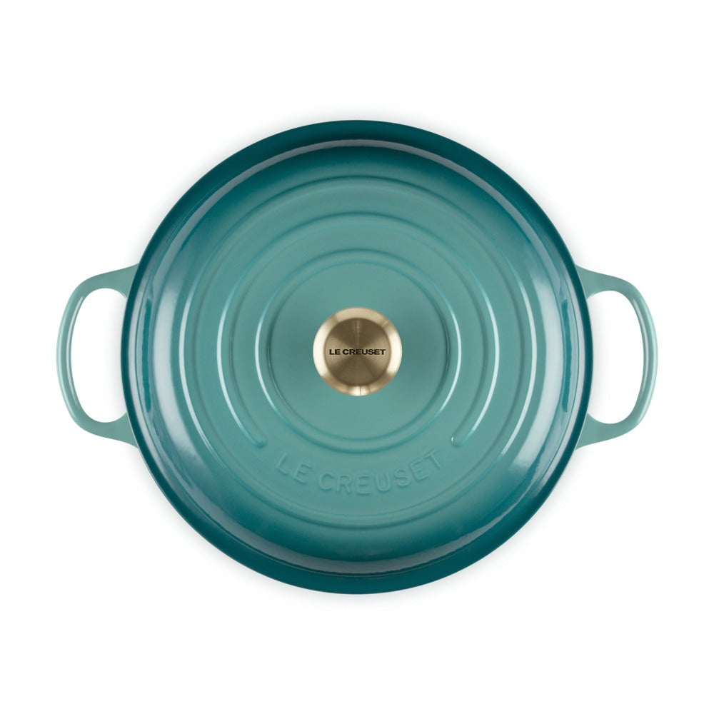 30 cm - Cocotte Evolution Sartén Baja Redonda De Hierro Fundido