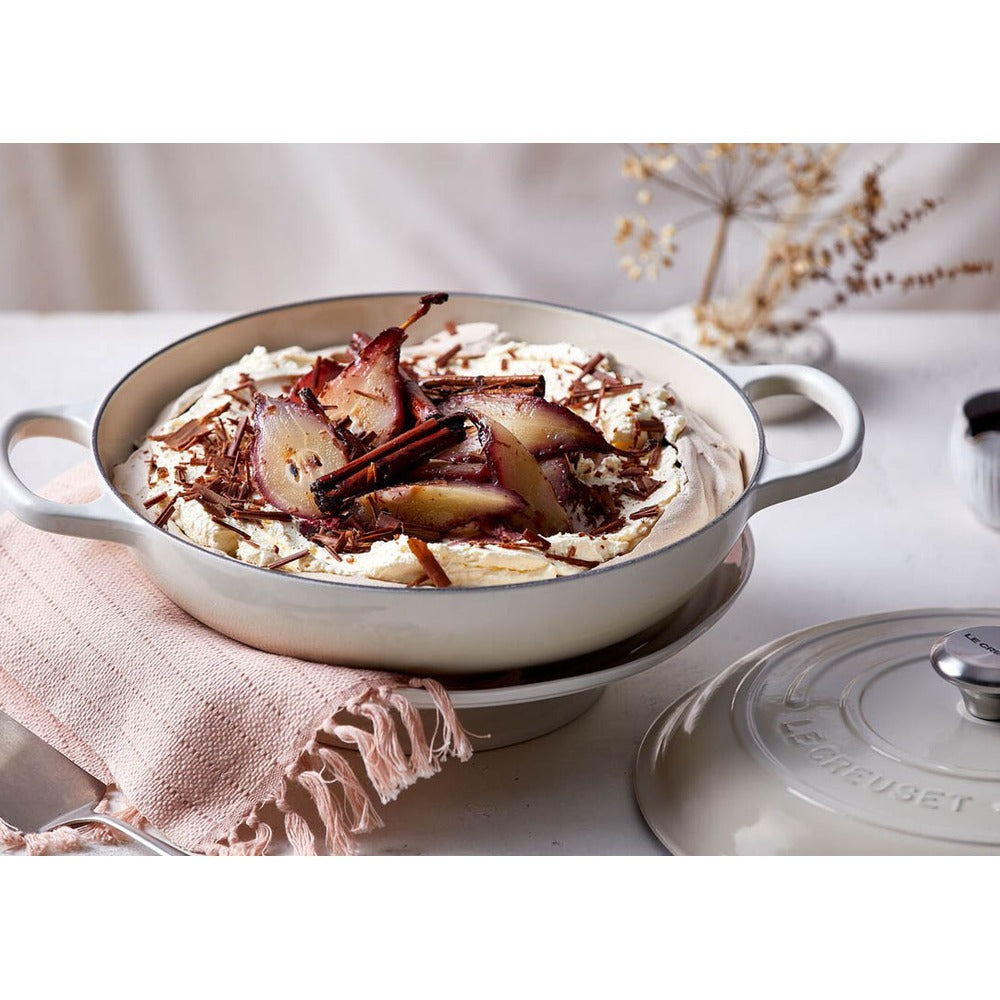 30 cm - Cocotte Evolution Sartén Baja Redonda De Hierro Fundido