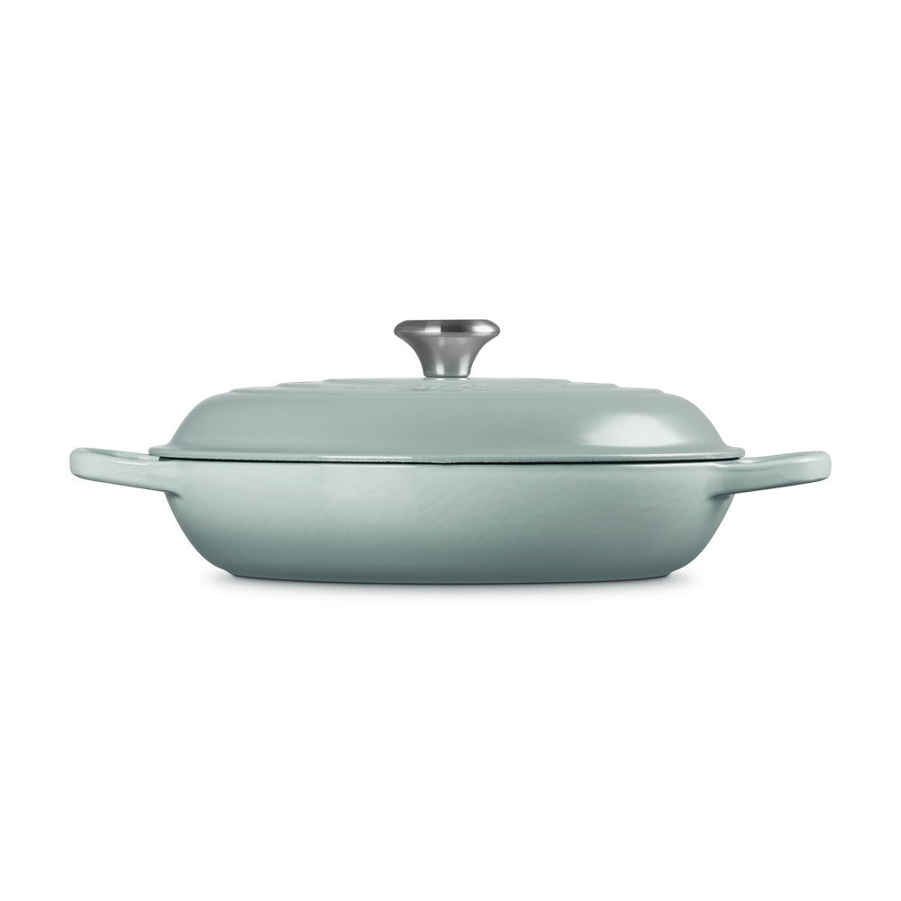 30 cm - Cocotte Evolution Sartén Baja Redonda De Hierro Fundido
