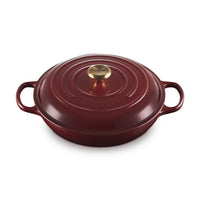 30 cm - Cocotte Evolution Sartén Baja Redonda De Hierro Fundido