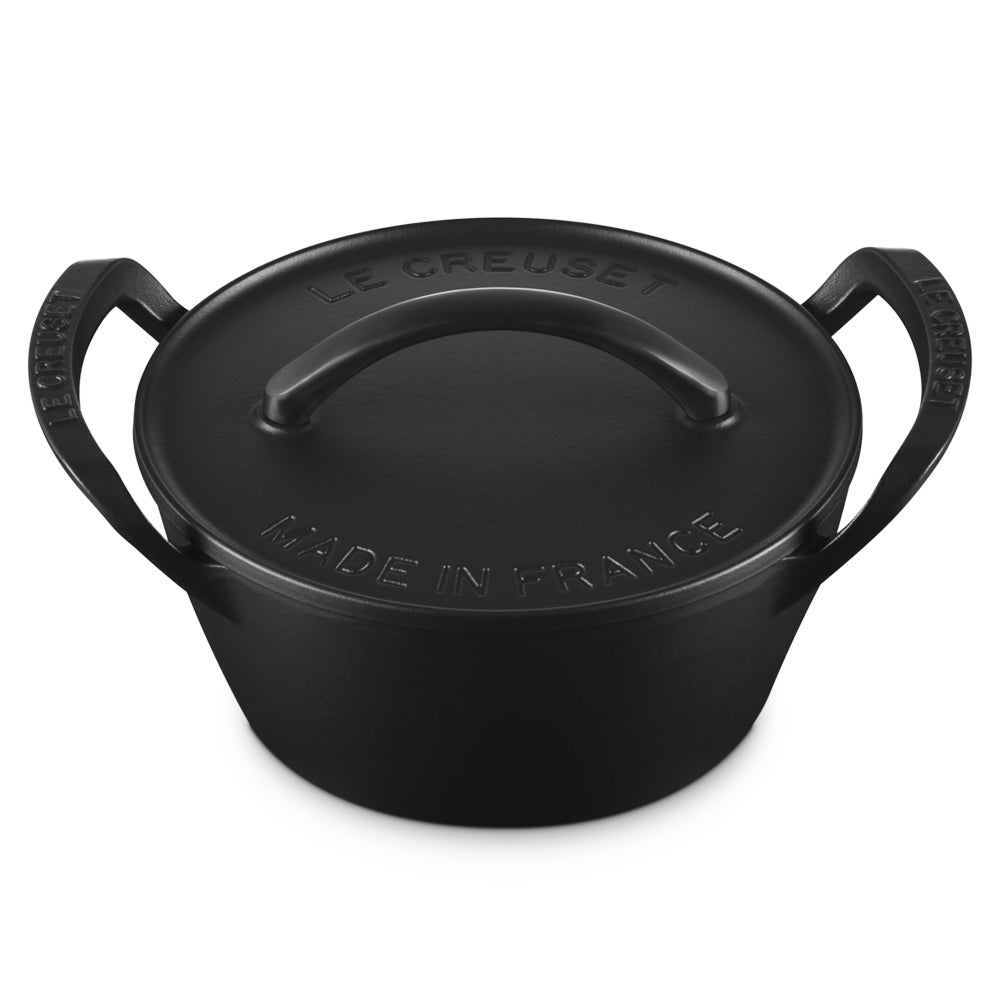 25 cm - Le Creuset BBQ Outdoor Cocotte Rotonda In Ghisa Vetrificata