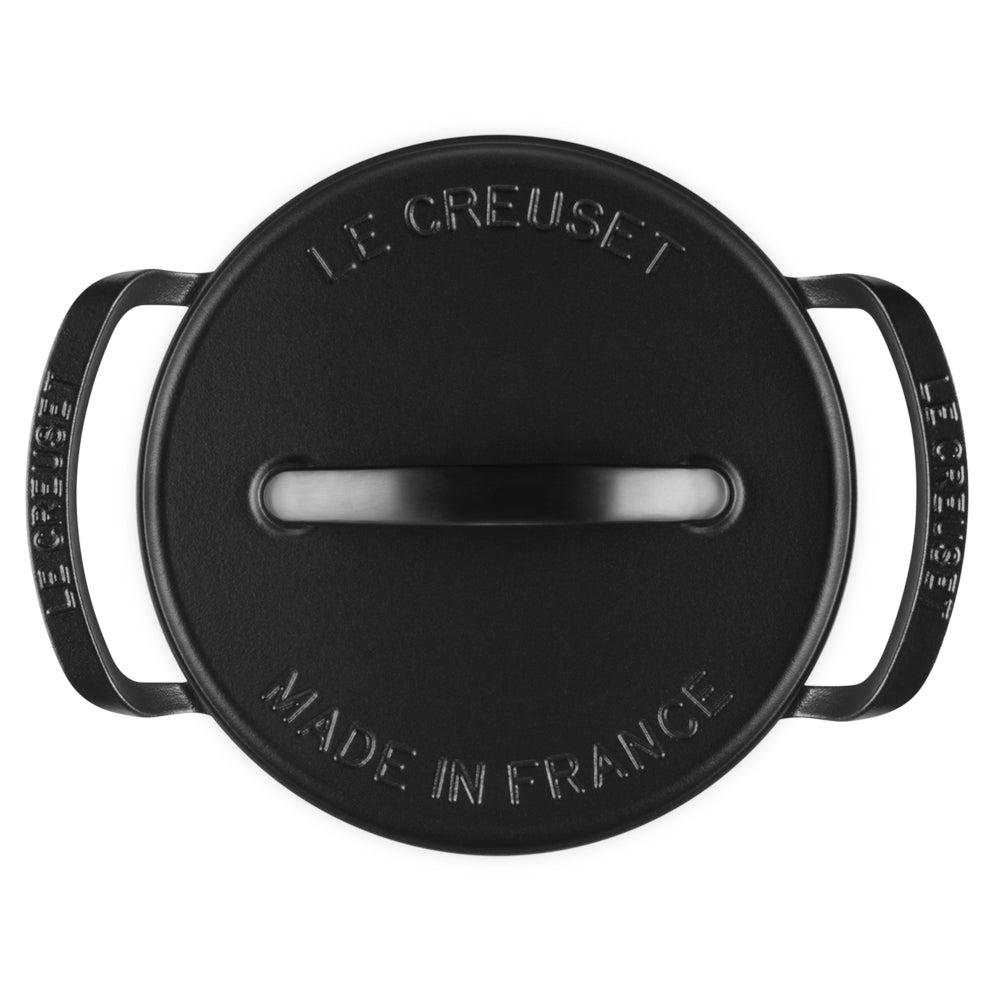 25 cm - Le Creuset BBQ Outdoor Cocotte Rotonda In Ghisa Vetrificata