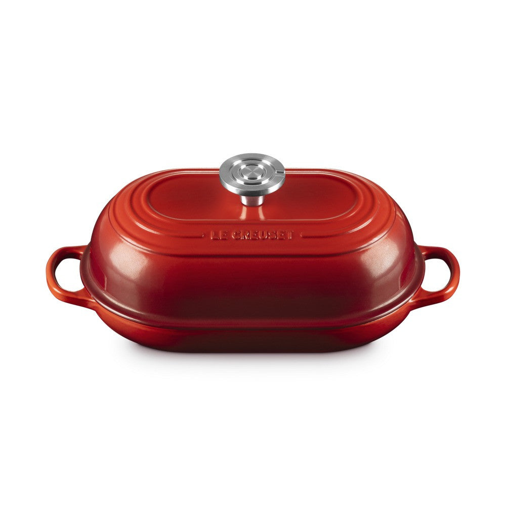29 cm le creuset evolution cocotte per pane ovale in ghisa vetrificata