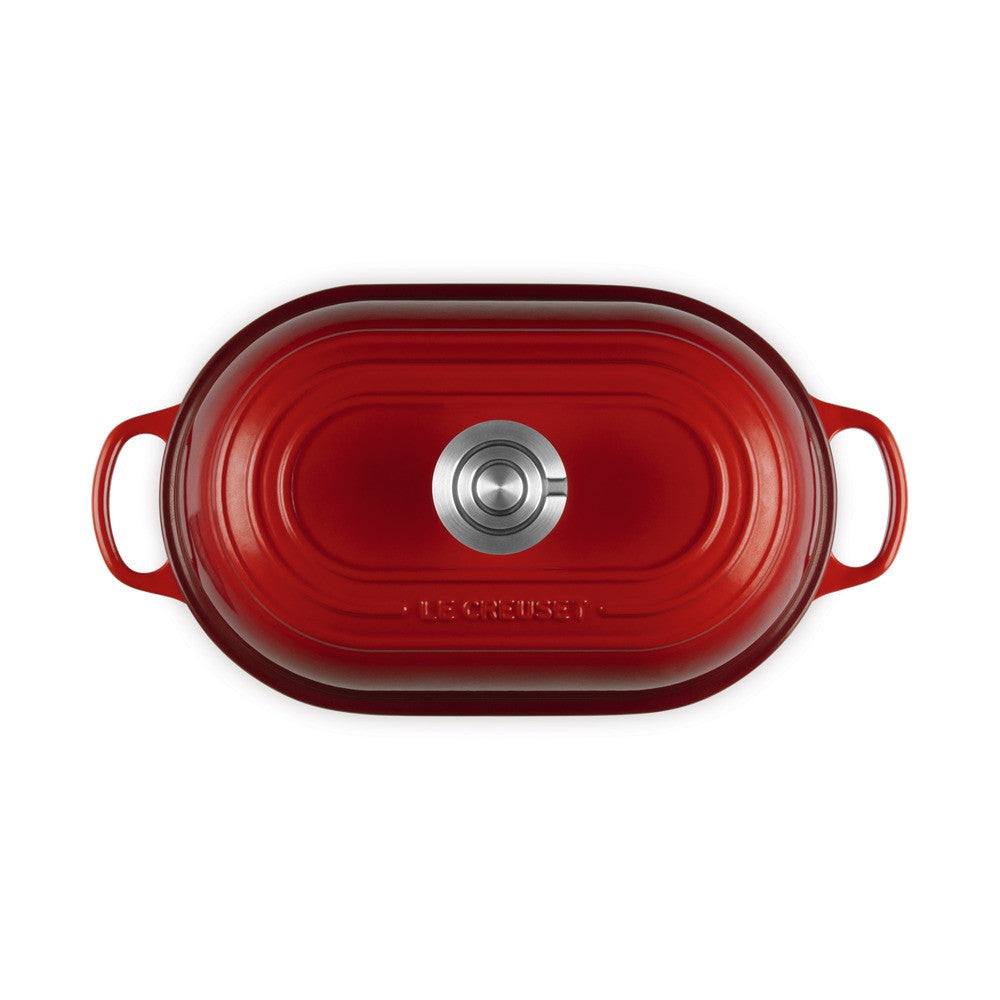 29 cm le creuset evolution cocotte per pane ovale in ghisa vetrificata