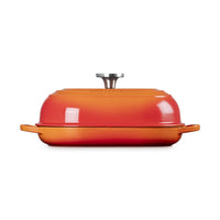 29 cm le creuset evolution cocotte per pane ovale in ghisa vetrificata