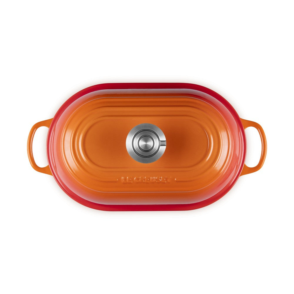 29 cm le creuset evolution cocotte per pane ovale in ghisa vetrificata
