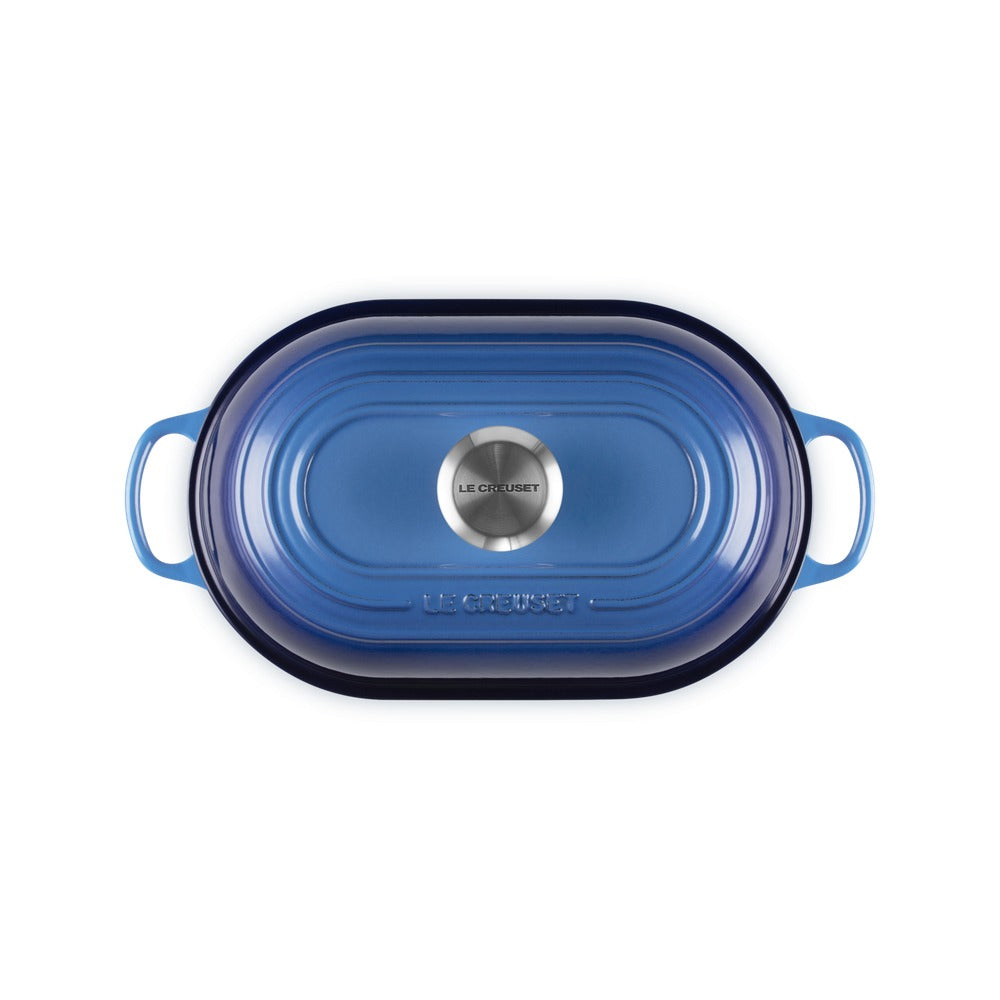 29 cm - Le Creuset Evolution Cocotte Per Pane Ovale In Ghisa Vetrificata