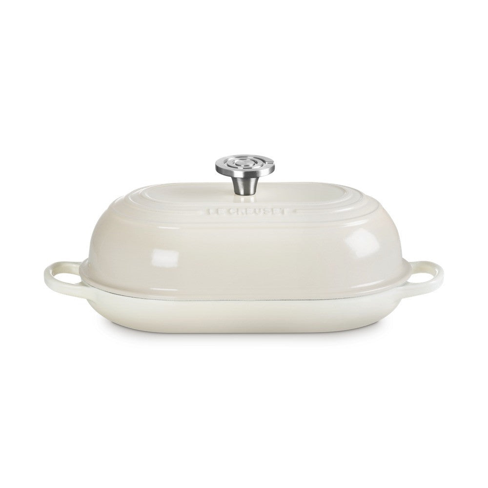 29 cm le creuset evolution cocotte per pane ovale in ghisa vetrificata