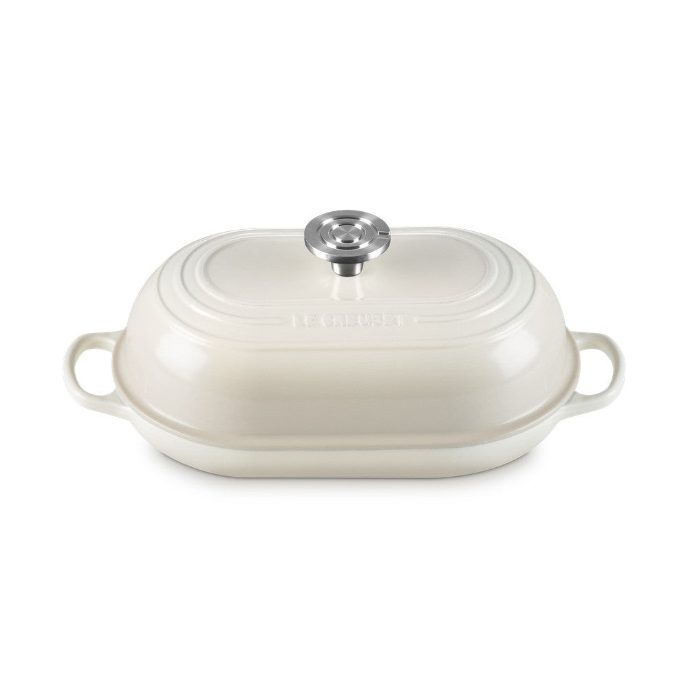 29 cm le creuset evolution cocotte per pane ovale in ghisa vetrificata