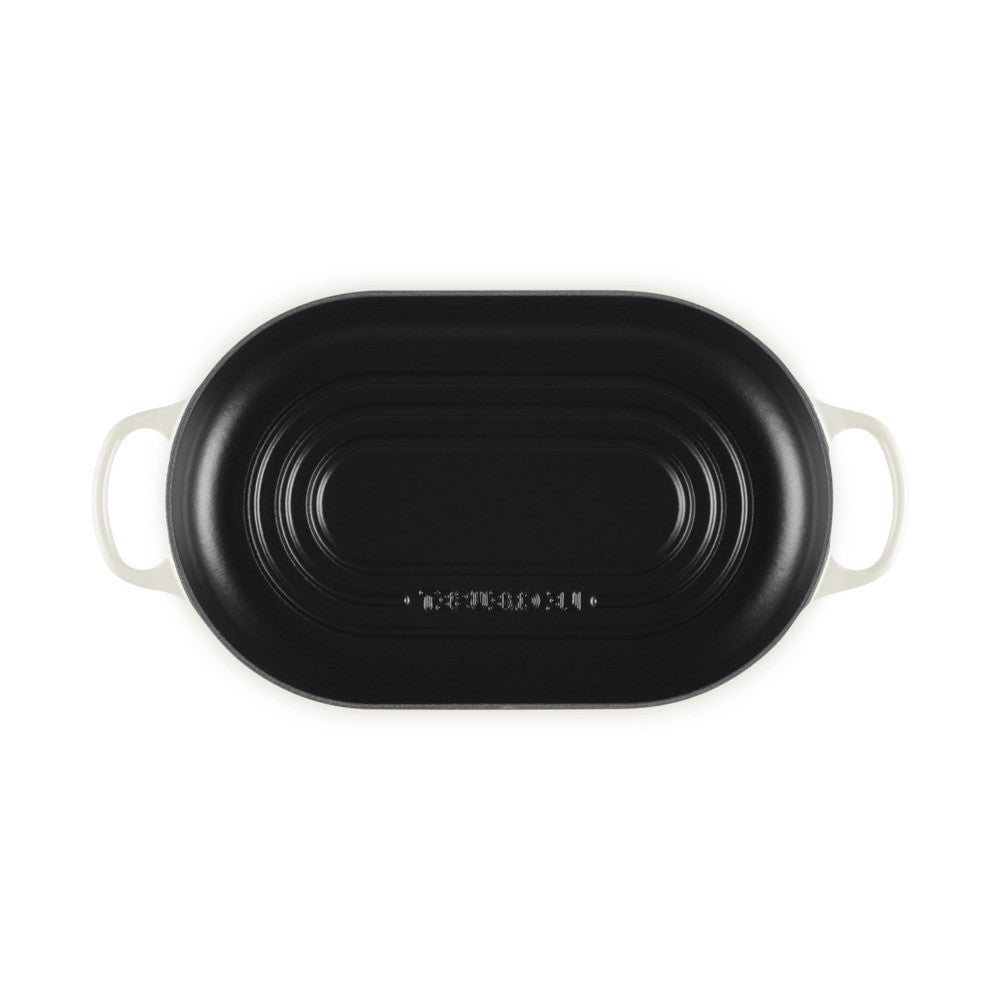 29 cm le creuset evolution cocotte per pane ovale in ghisa vetrificata