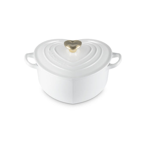 20 cm - Le Creuset Tradition Cuore Casseruola In Ghisa Vetrificata