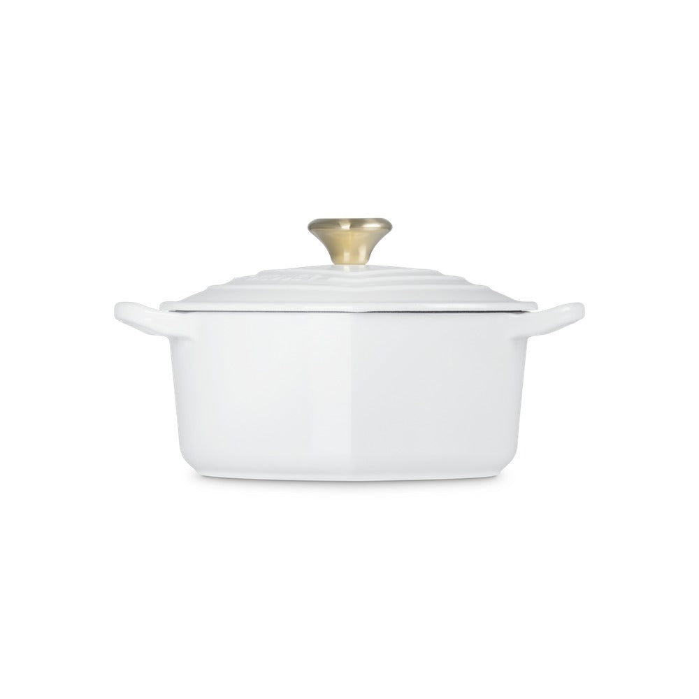 20 cm - Le Creuset Tradition Cuore Casseruola In Ghisa Vetrificata