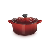 20 cm - Le Creuset Tradition Cuore Casseruola In Ghisa Vetrificata