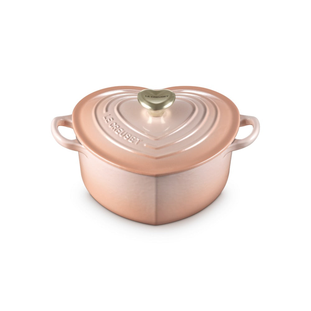 20 cm - Tradition Cuore Casseruola In Ghisa Vetrificata