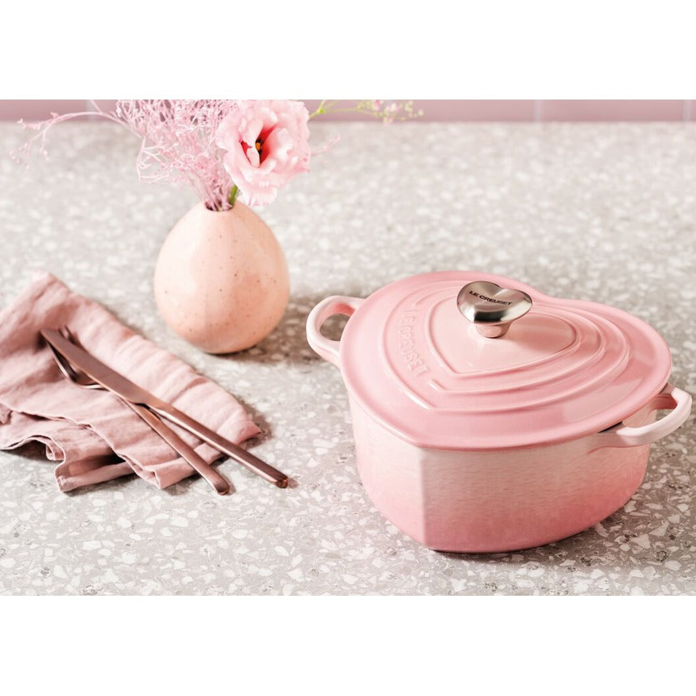 20 cm - Le Creuset Tradition Cuore Casseruola In Ghisa Vetrificata