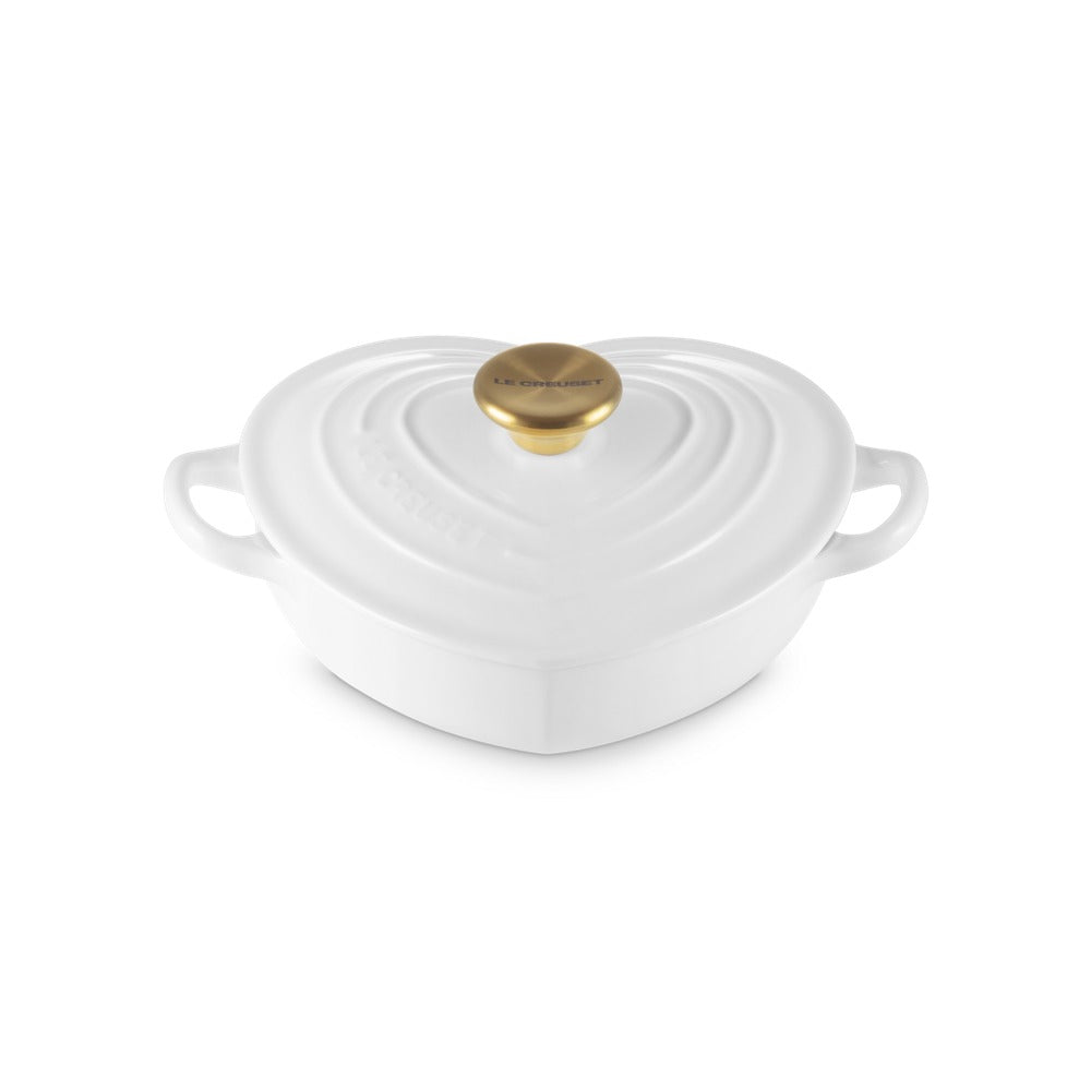 20 cm - Le Creuset Tradition Cuore Tegame Basso In Ghisa Vetrificata
