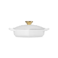 20 cm - Le Creuset Tradition Cuore Tegame Basso In Ghisa Vetrificata