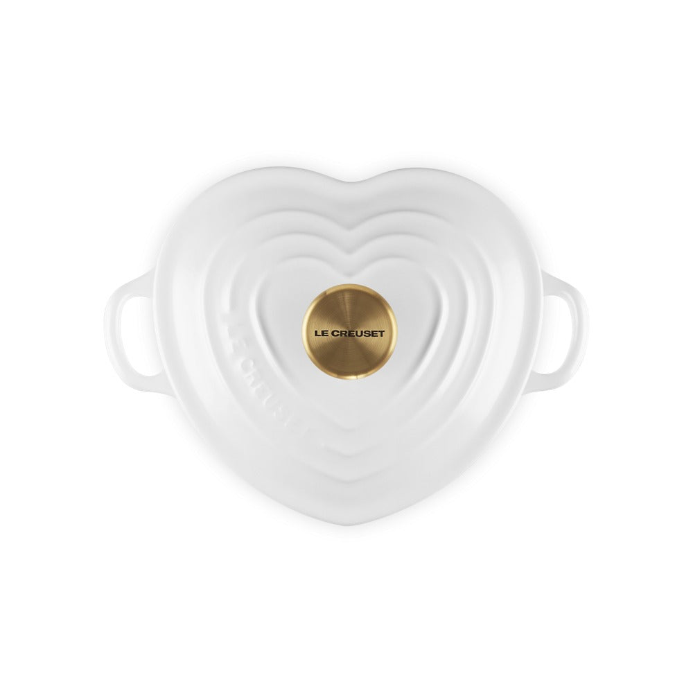 20 cm - Le Creuset Tradition Cuore Tegame Basso In Ghisa Vetrificata