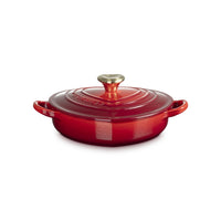 20 cm - Le Creuset Tradition Cuore Tegame Basso In Ghisa Vetrificata