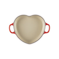20 cm - Le Creuset Tradition Cuore Tegame Basso In Ghisa Vetrificata
