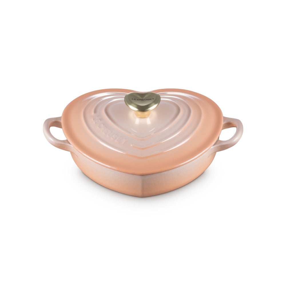 20 cm - Le Creuset Tradition Cuore Tegame Basso In Ghisa Vetrificata