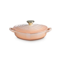 20 cm - Le Creuset Tradition Cuore Tegame Basso In Ghisa Vetrificata