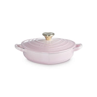20 cm - Le Creuset Tradition Cuore Tegame Basso In Ghisa Vetrificata