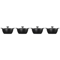11 cm - Le Creuset Gourmand Mini Cocotte Con Coperchio Set 4 Pz