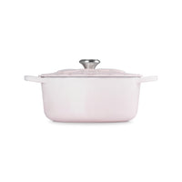 26 cm - Le Creuset Evolution Cocotte Rotonda Con Coperchio a Fiore In Ghisa Vetrificata