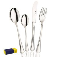 Set di posate in acciaio inox 30 pezzi per casa, eventi e ristoranti TEKMAQUINAS | Leroy Merlin Set di posate in acciaio inox 30 pezzi per casa, eventi e ristoranti TEKMAQUINAS | Leroy Merlin