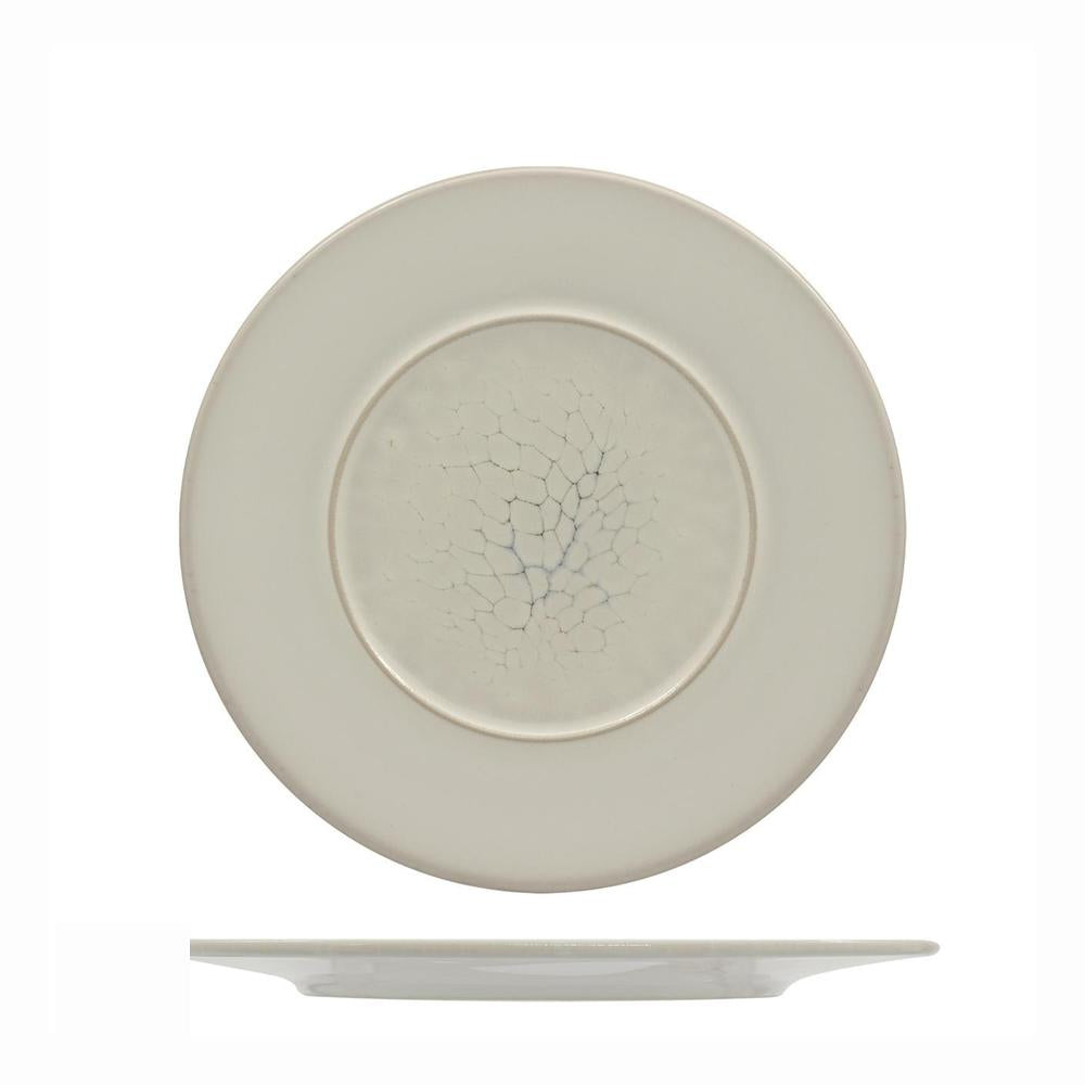 Mesa Ceramics Luz Piatto Piano Con Falda Decorato In Gres porcellanato Set 6 Pz