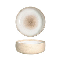 16 cm - Gemscape Sabbia Coppa Insalatiera In Porcellana Set 6 Pz