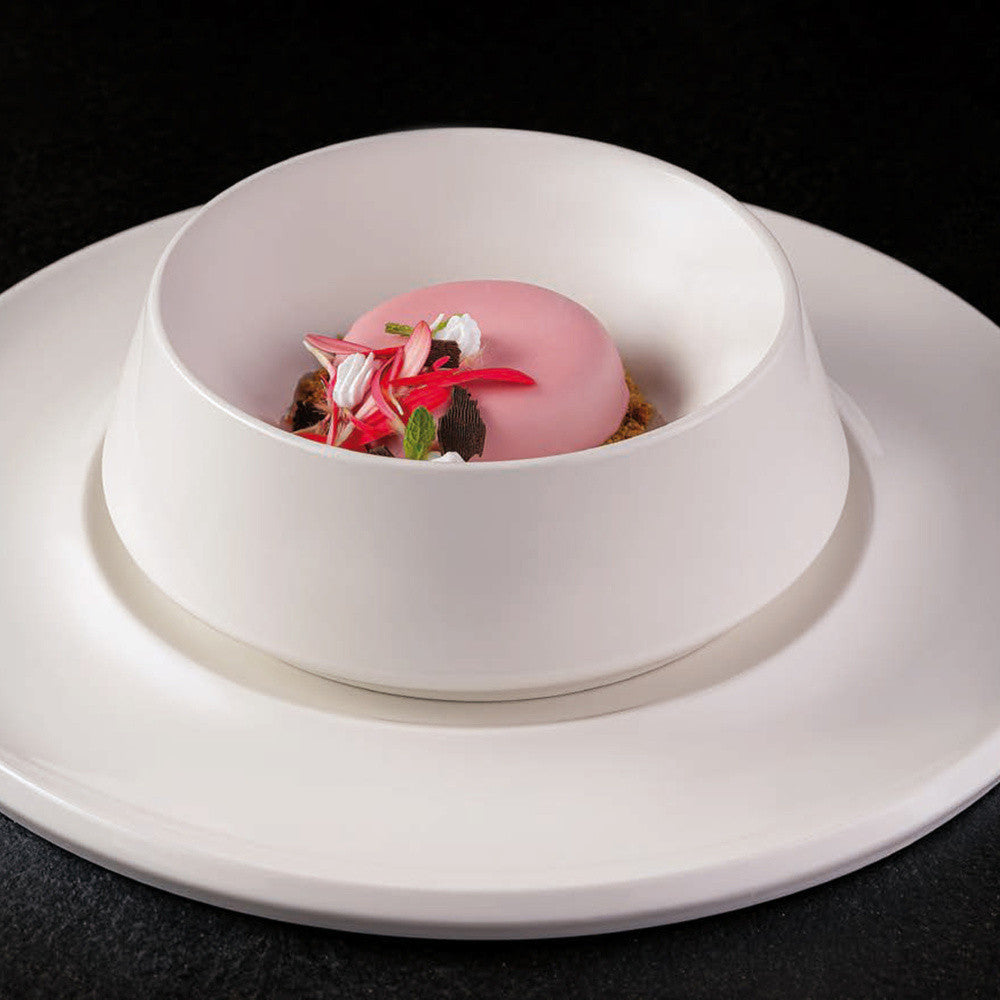 18 cm - Ariane Slide Coppa Medium In Porcellana - Set 2 Pz