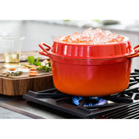 32 cm - Le Creuset Doufeu Casseruola Ovale In Ghisa Vetrificata