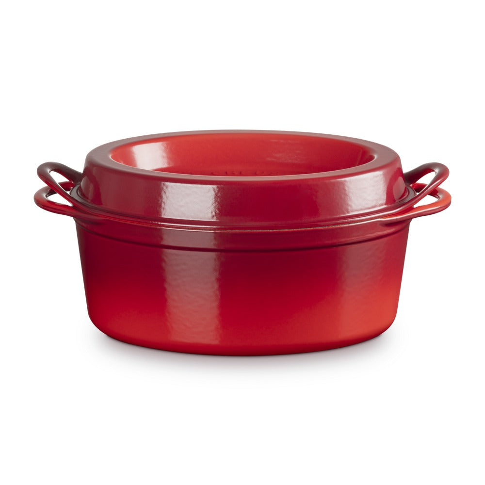 32 cm - Le Creuset Doufeu Casseruola Ovale In Ghisa Vetrificata