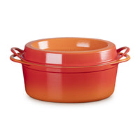 32 cm - Le Creuset Doufeu Casseruola Ovale In Ghisa Vetrificata