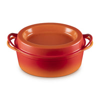32 cm - Le Creuset Doufeu Casseruola Ovale In Ghisa Vetrificata